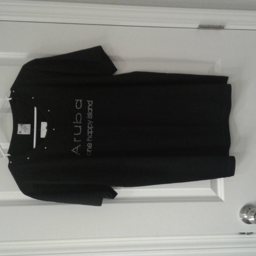 NEW ARUBA Black Tee Shirt